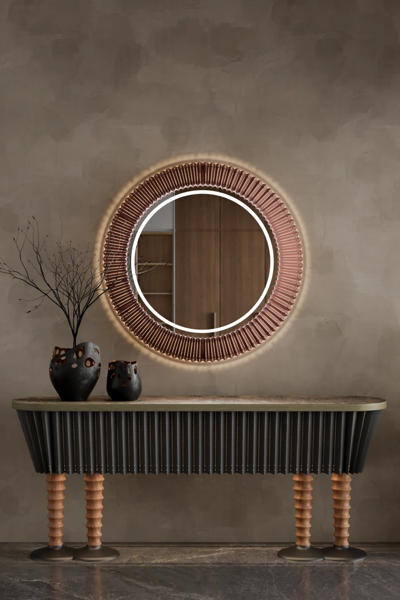 Round Mirror