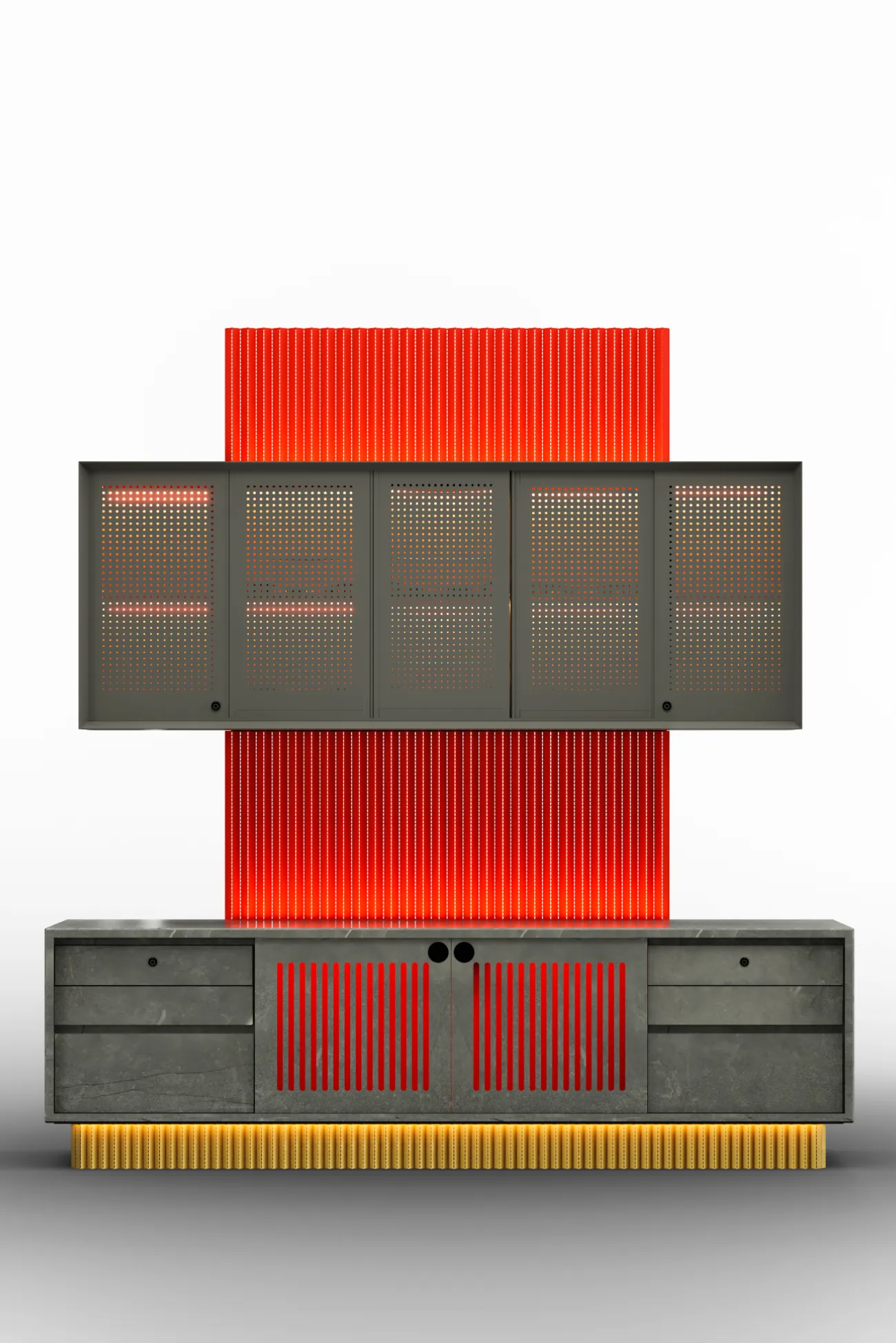 Flamingo Wall Mount Bar Unit