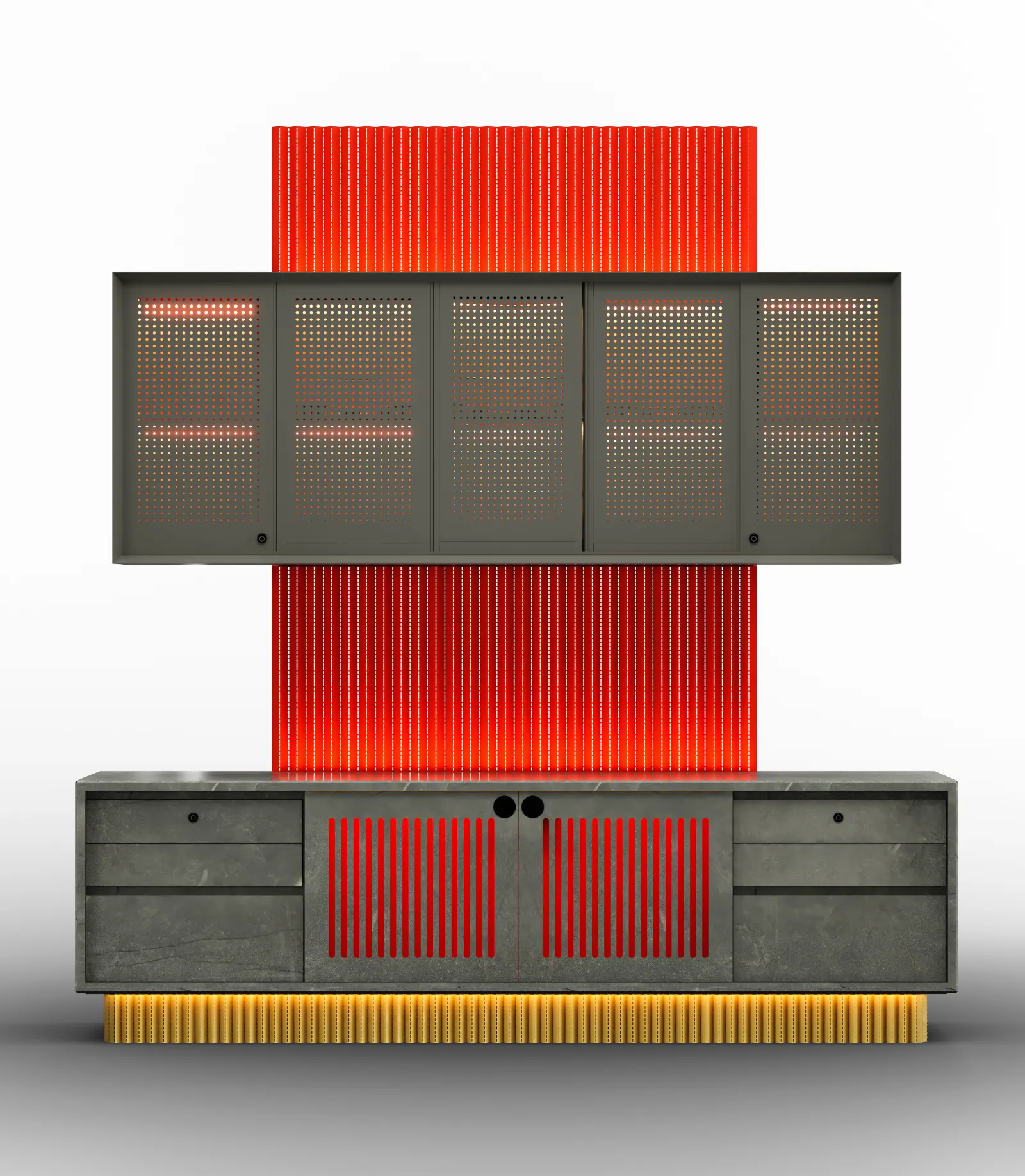 Flamingo Wall Mount Bar Unit