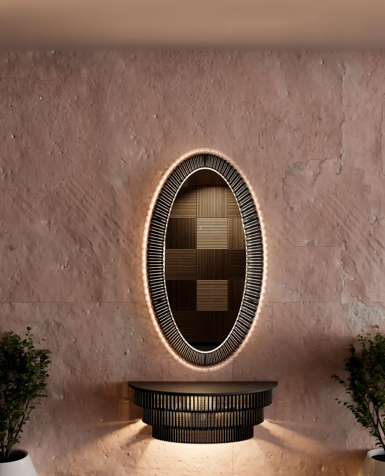 Ripple Console Table