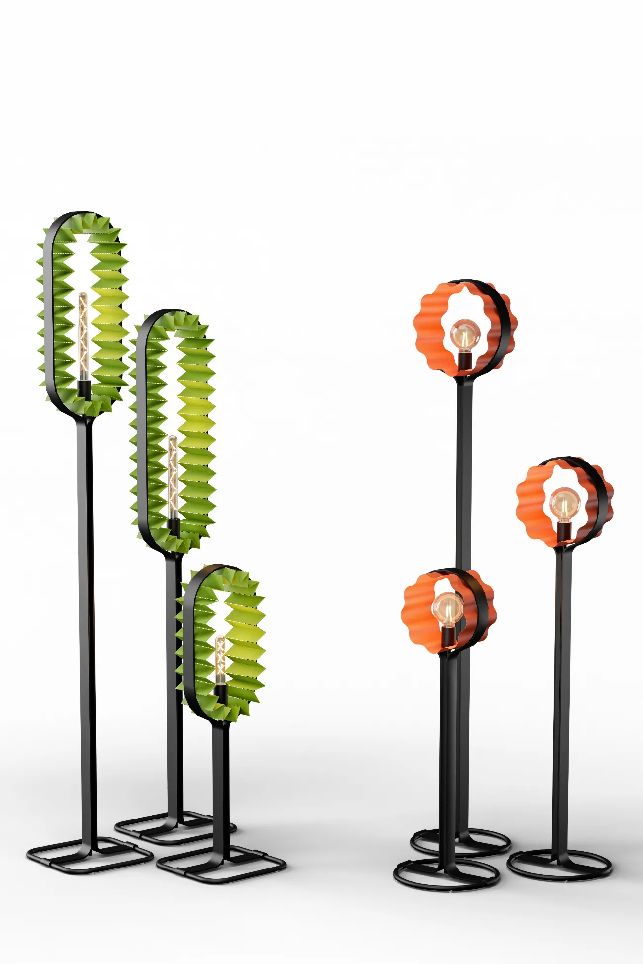 Jackfruit Lamp Cluster