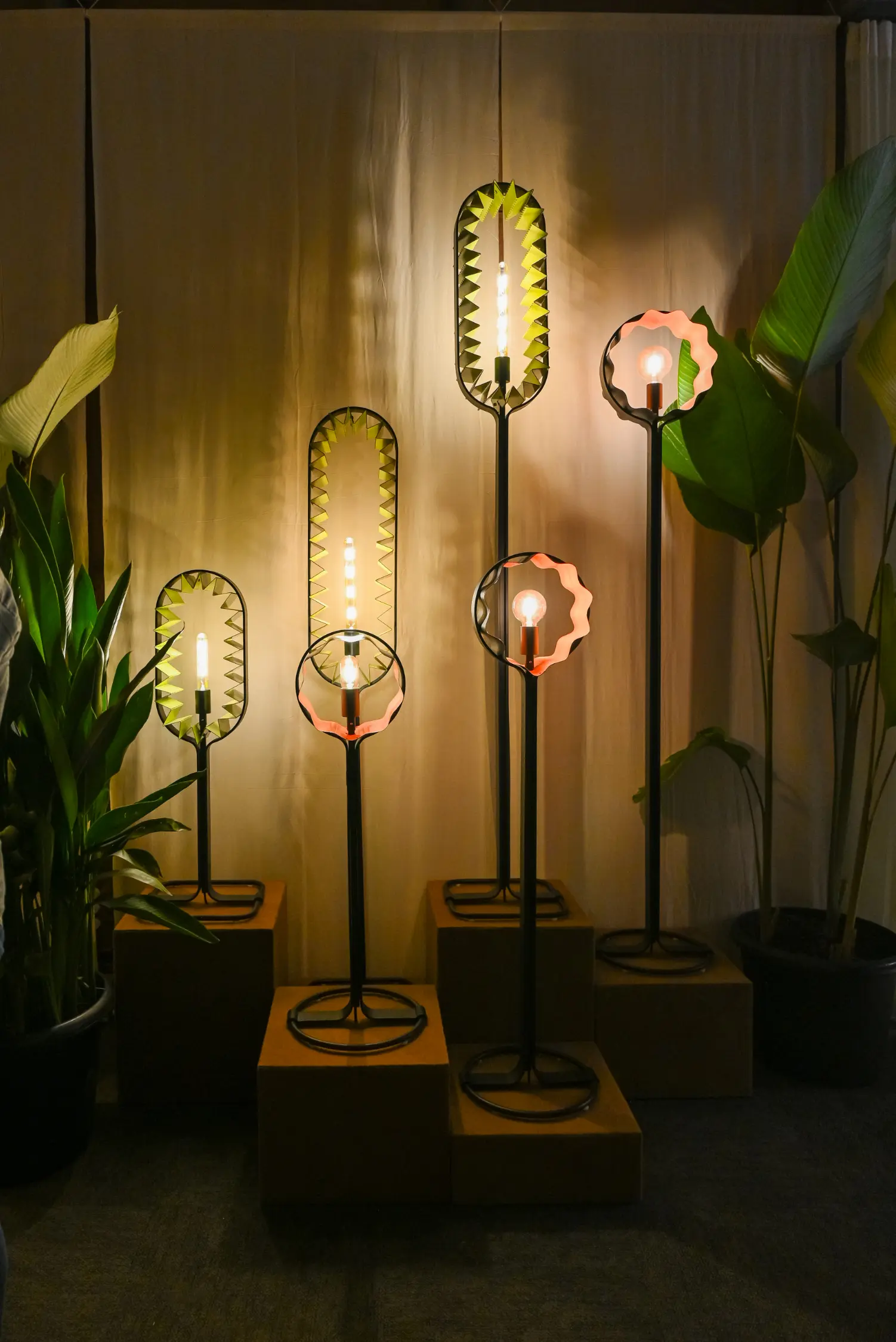 Jackfruit Lamp Cluster