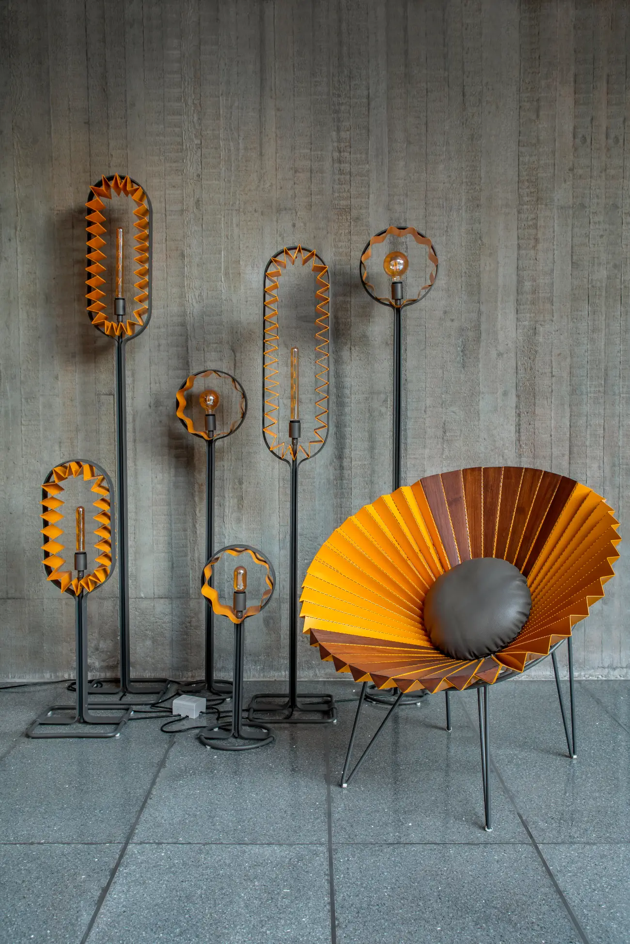 Jackfruit Lamp Cluster