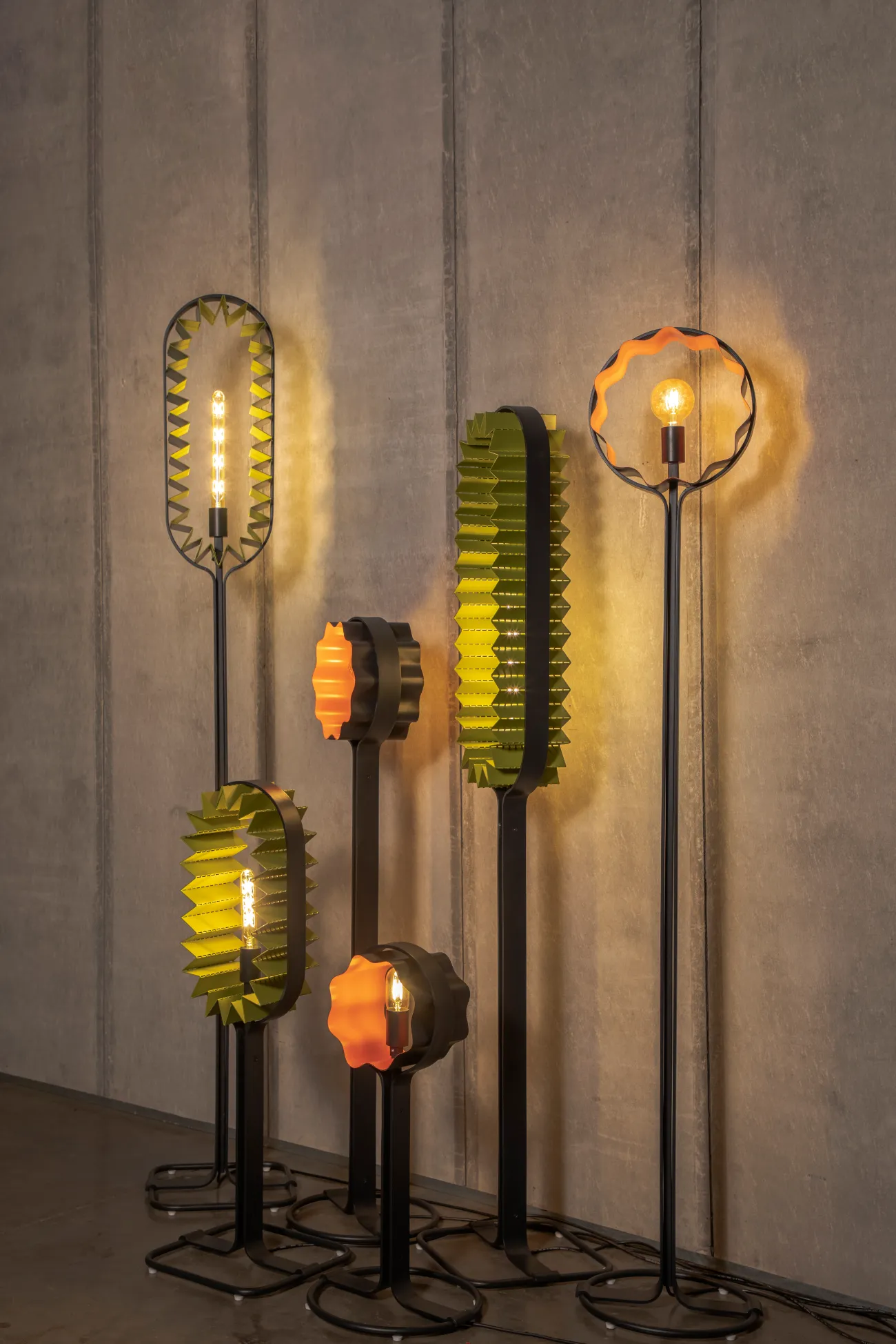 Jackfruit Lamp Cluster