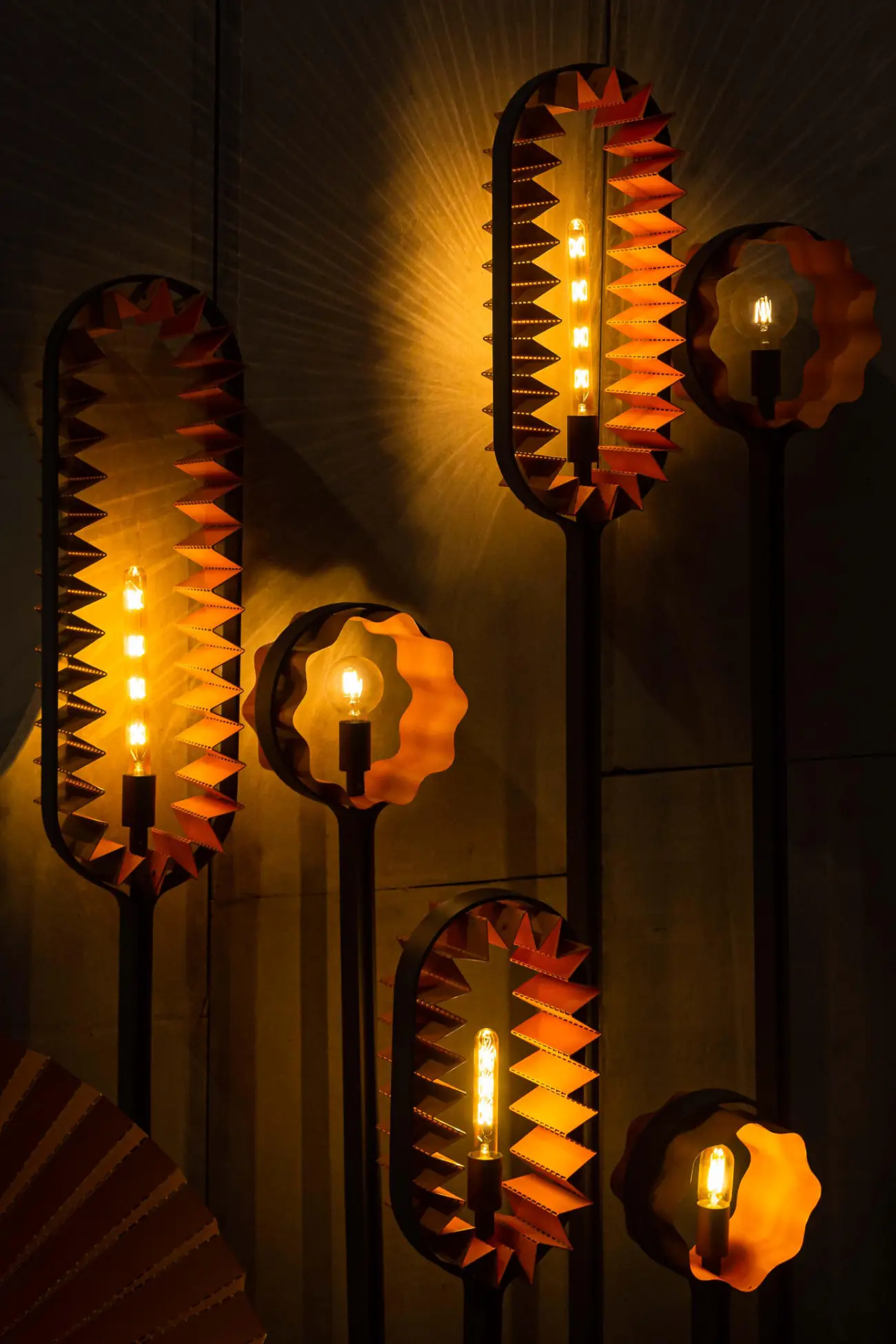 Jackfruit Lamp Cluster