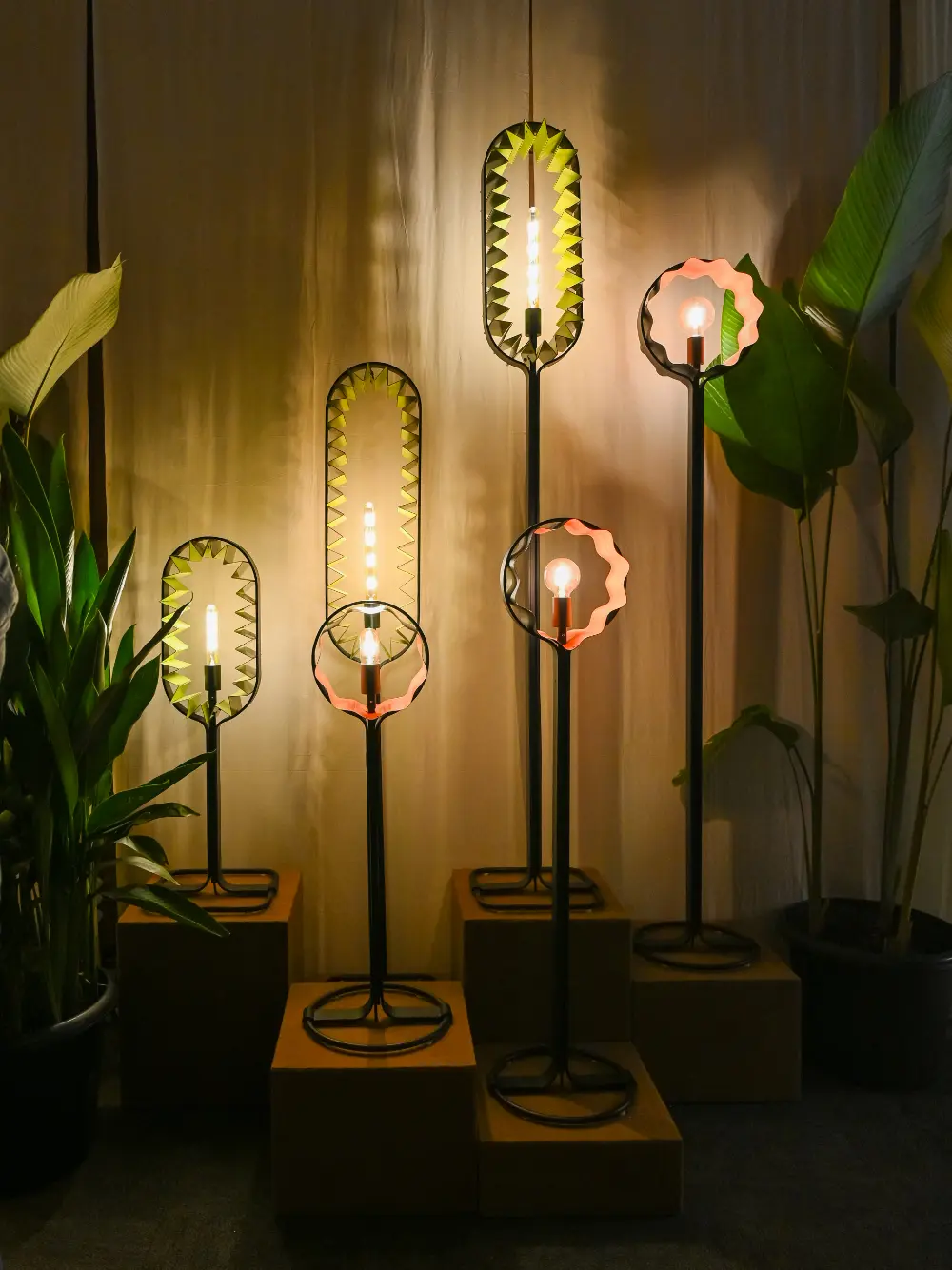 Jackfruit Lamp Cluster