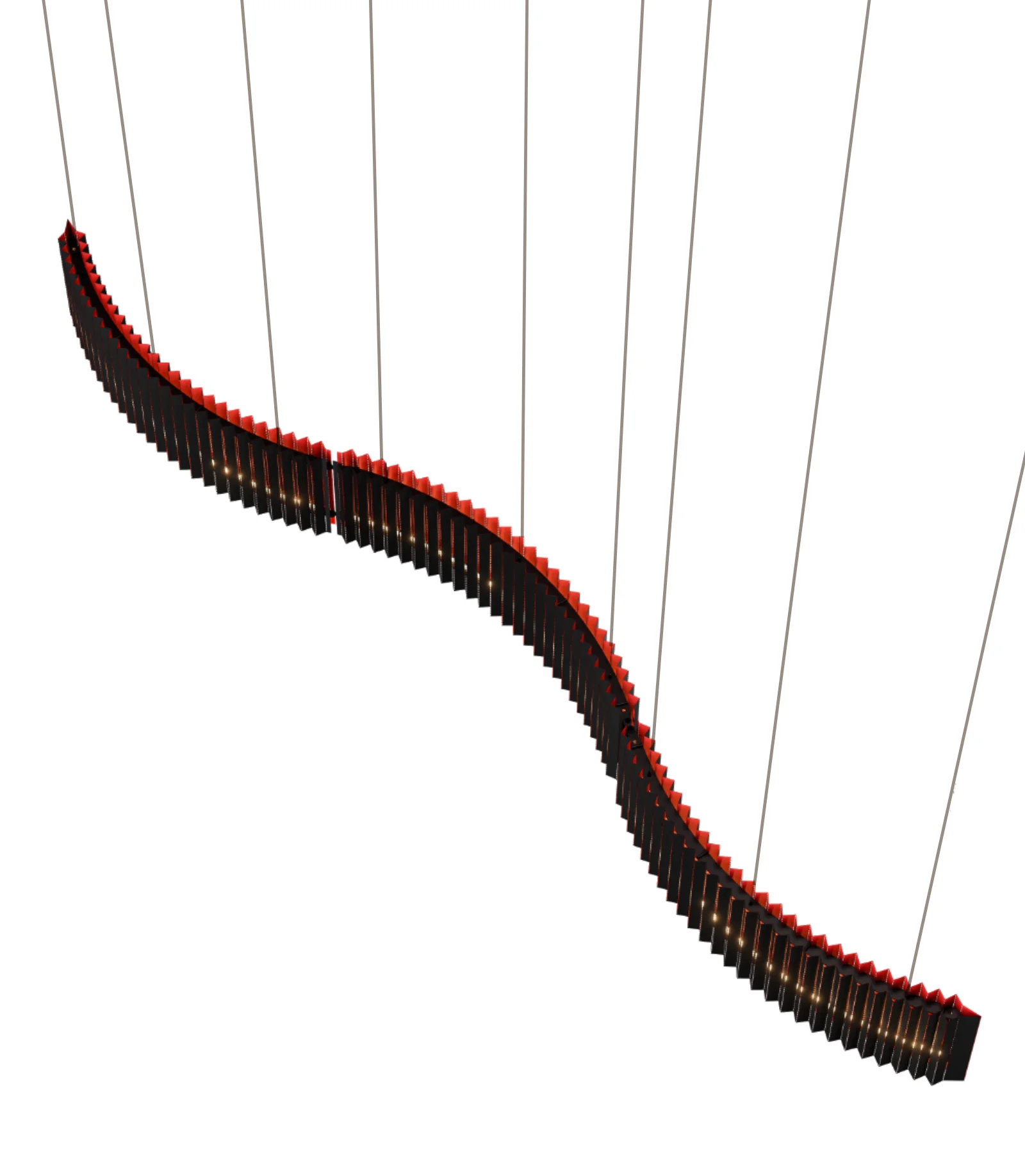 Serpentine Modular Hanging Light