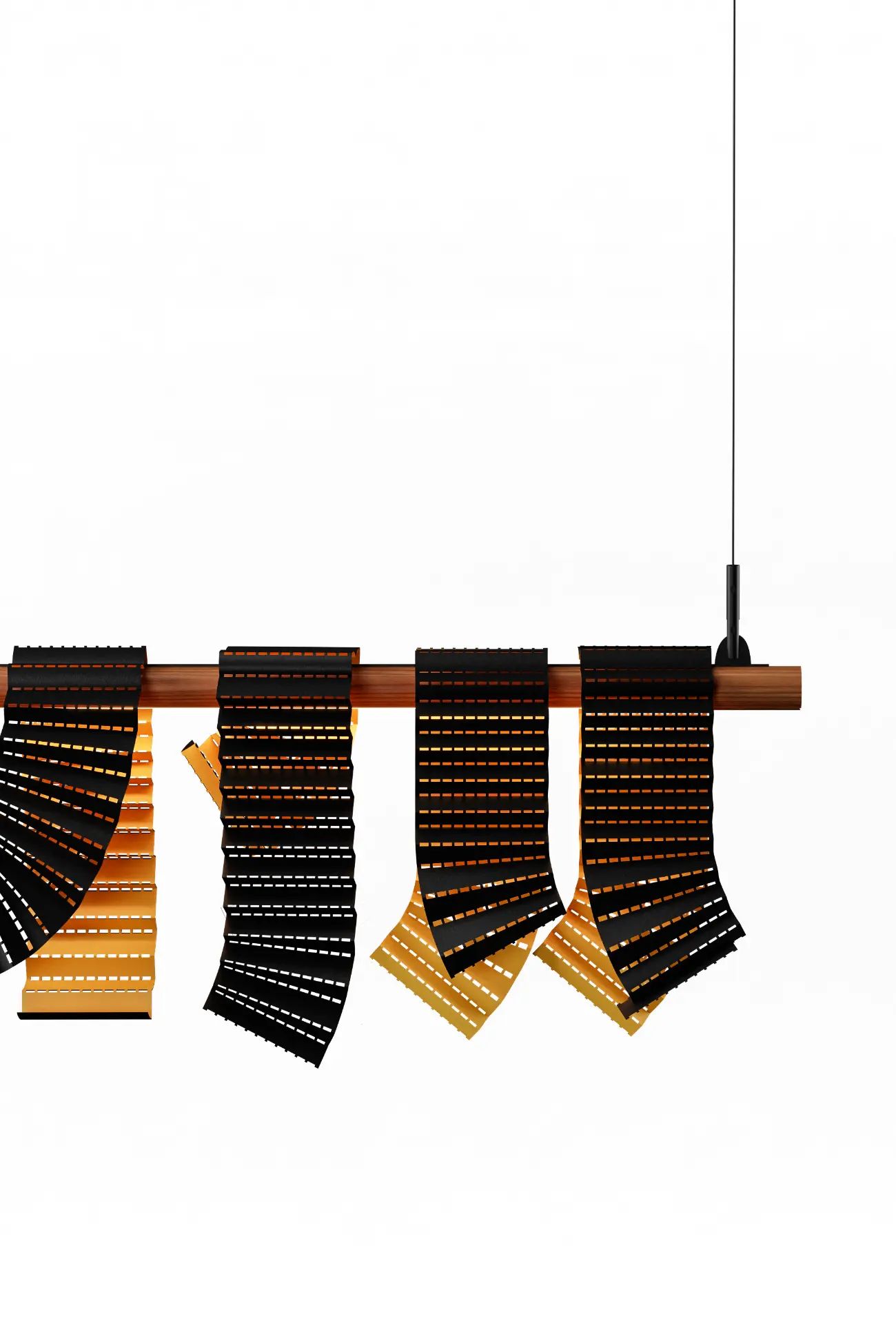 Muslin Hanging Light