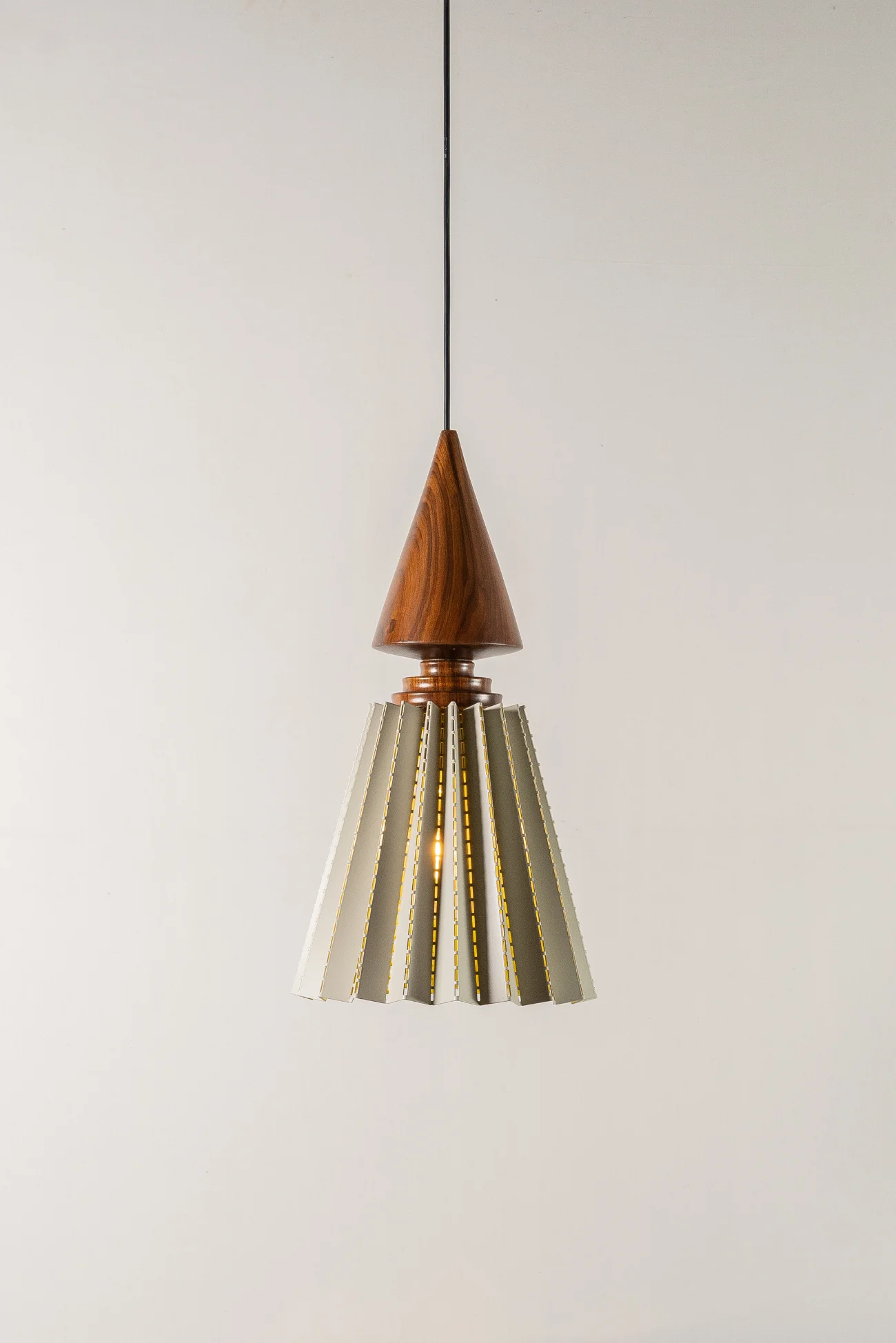 Timber Cone Hanging Light