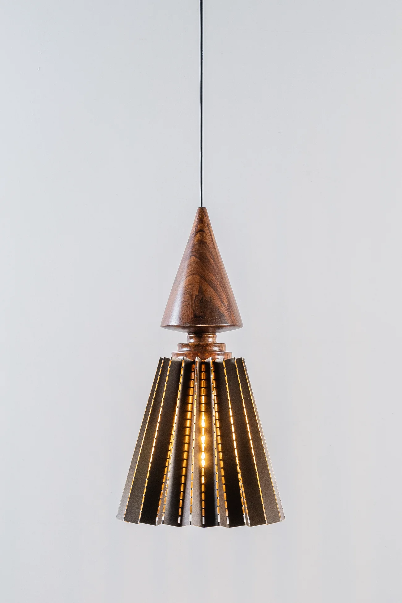 Timber Cone Hanging Light