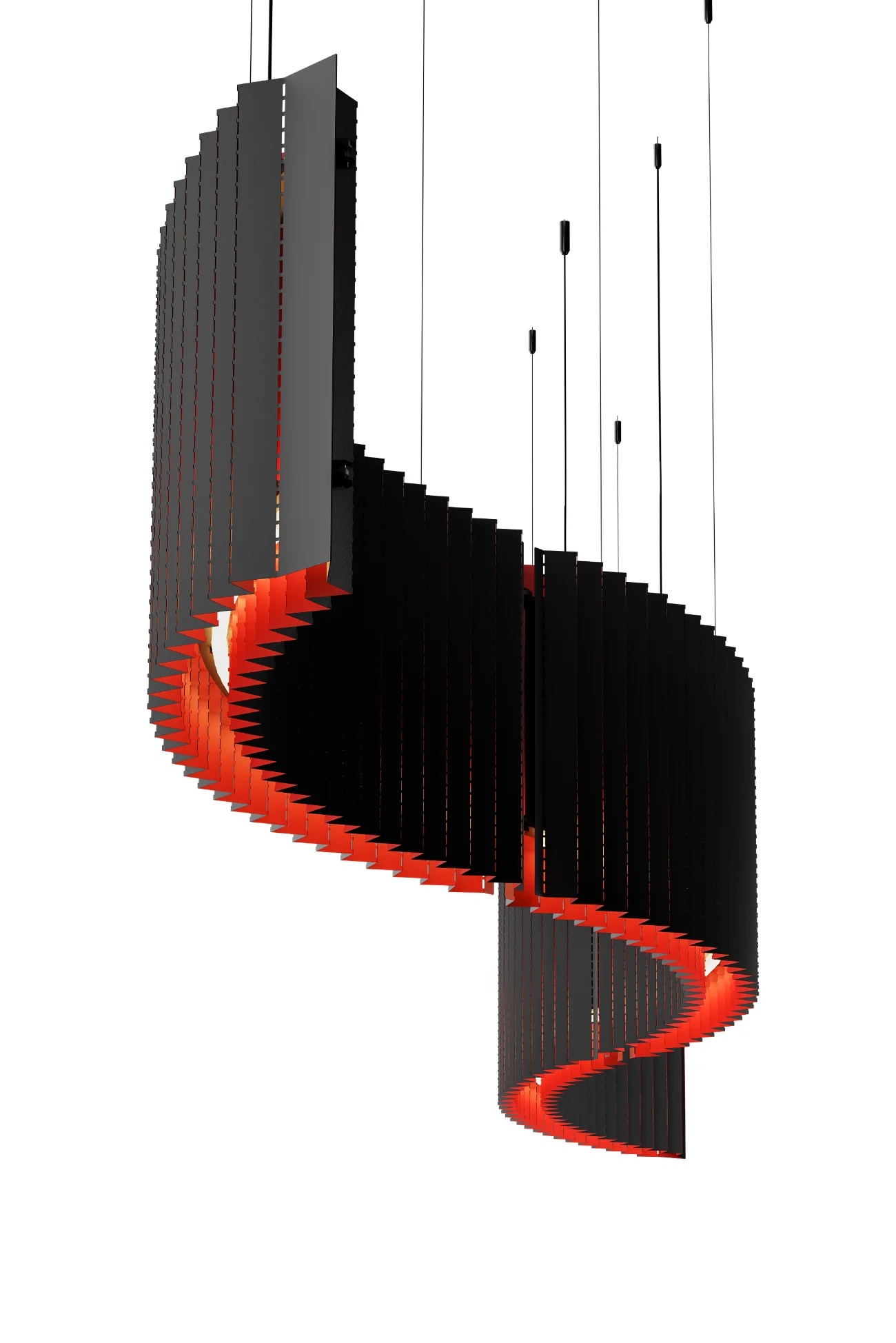 Serpentine Modular Hanging Lights