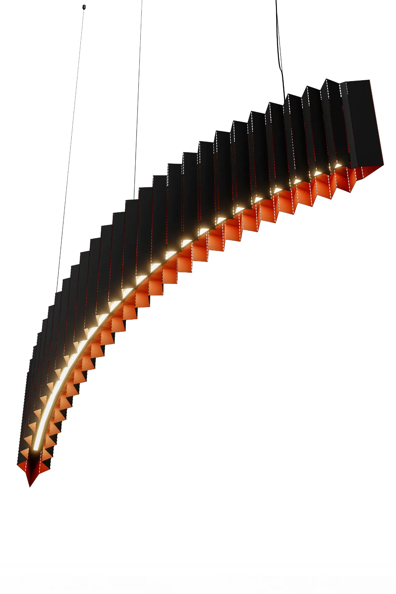 Serpentine Modular Hanging Lights