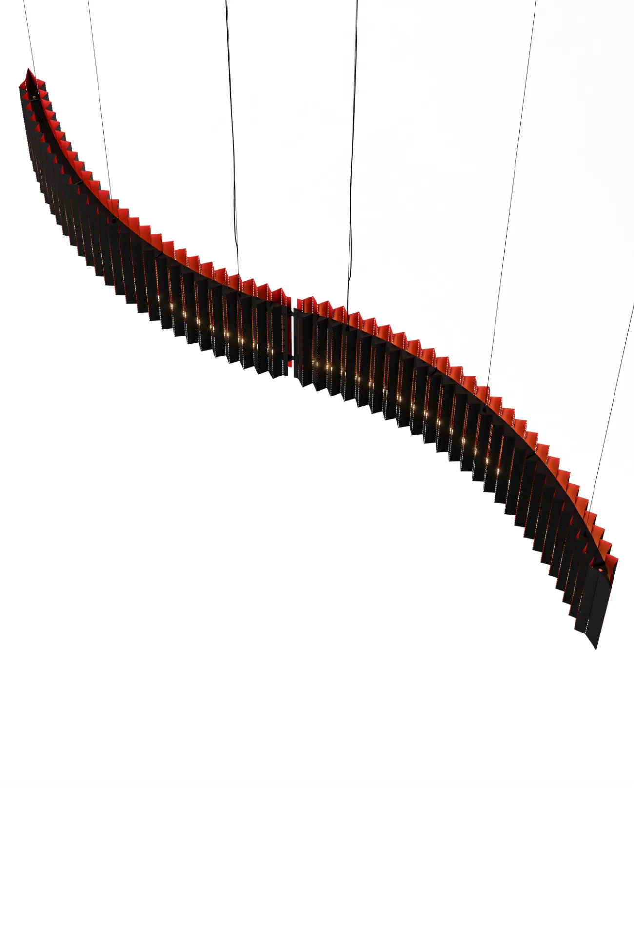 Serpentine Modular Hanging Lights