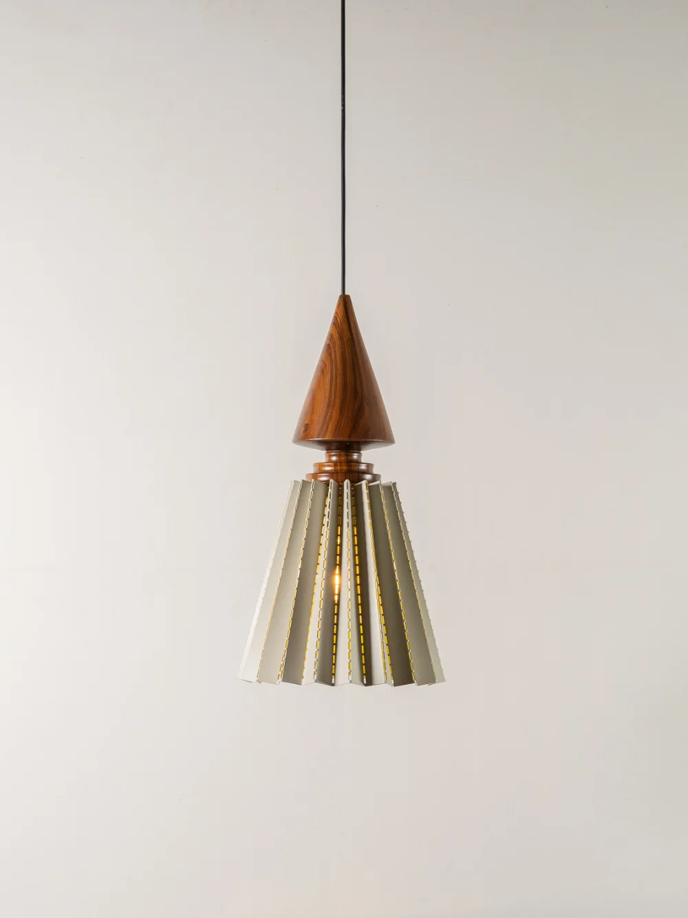 Timber Cone Hanging Light