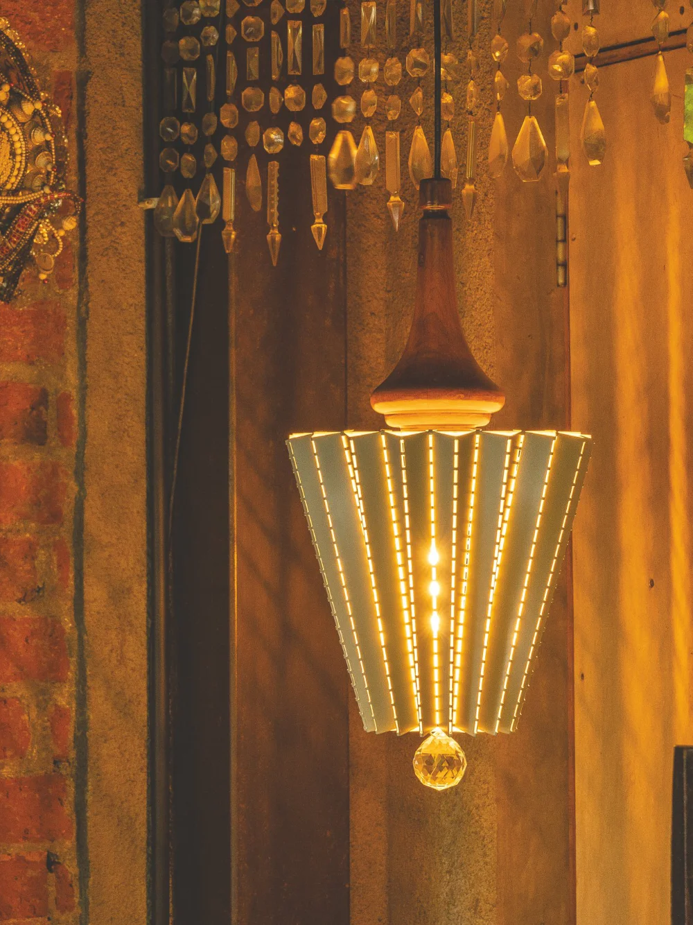 Upside Down Hanging Light